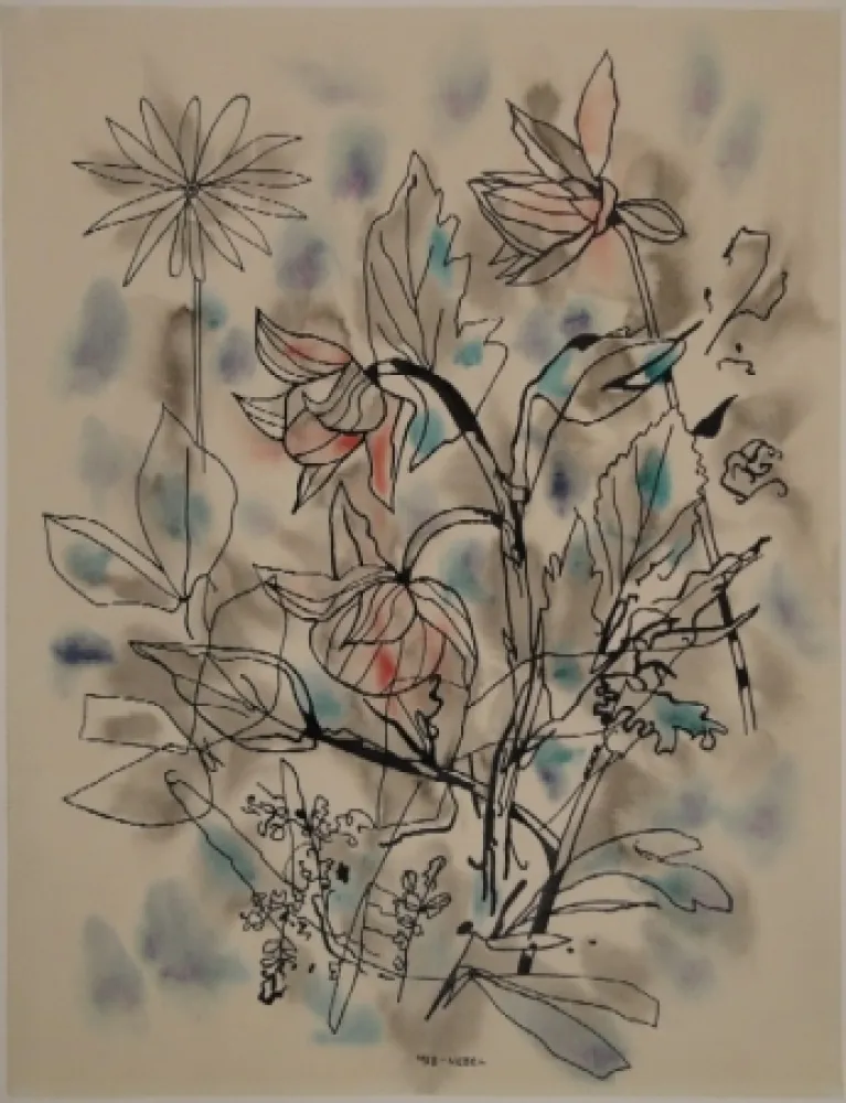 No Technical Nebel - Blumen