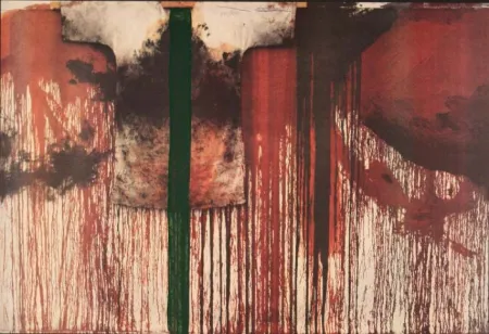 Lithograph Nitsch - SENZA TITOLO