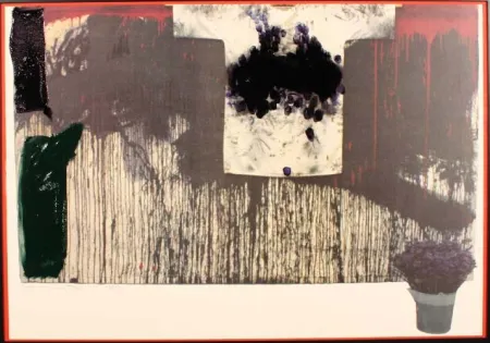 Lithograph Nitsch - SENZA TITOLO