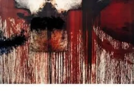 No Technical Nitsch - Übermalte Bild