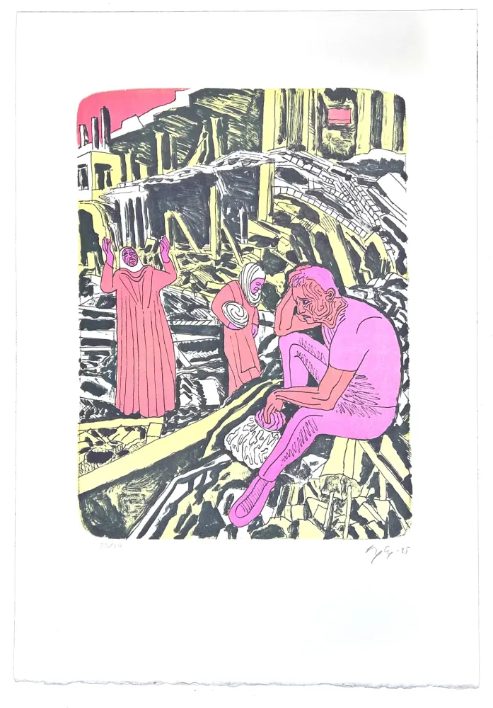 Lithograph Nørgaard - Mémoire d'outre tombe 4