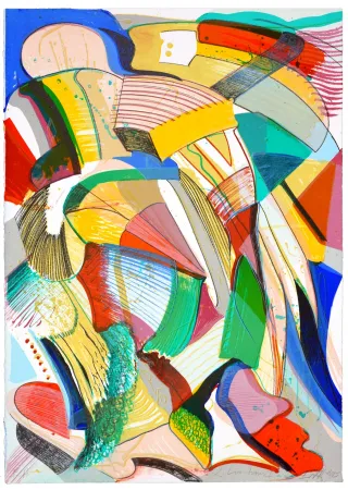 Lithograph Nørgard - X-liontamer II