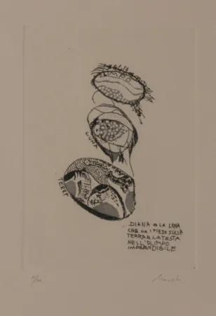 Lithograph Novelli - DAS BAD DER DIANA