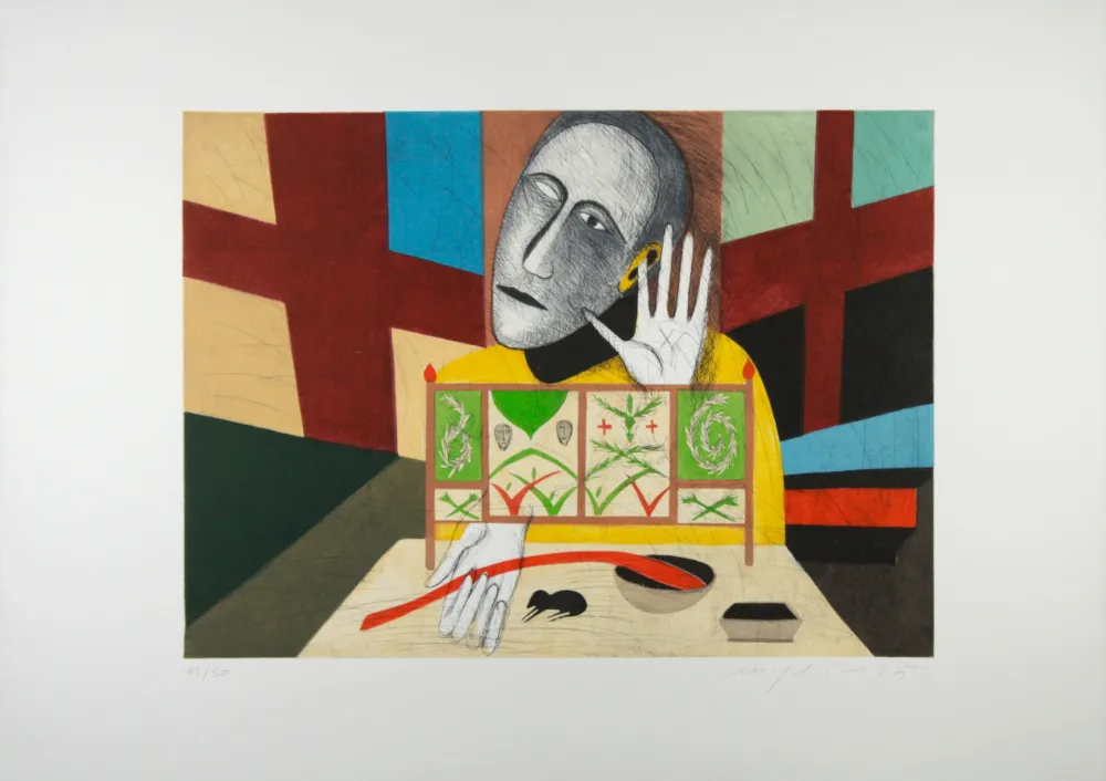 Etching And Aquatint Paladino - Sale