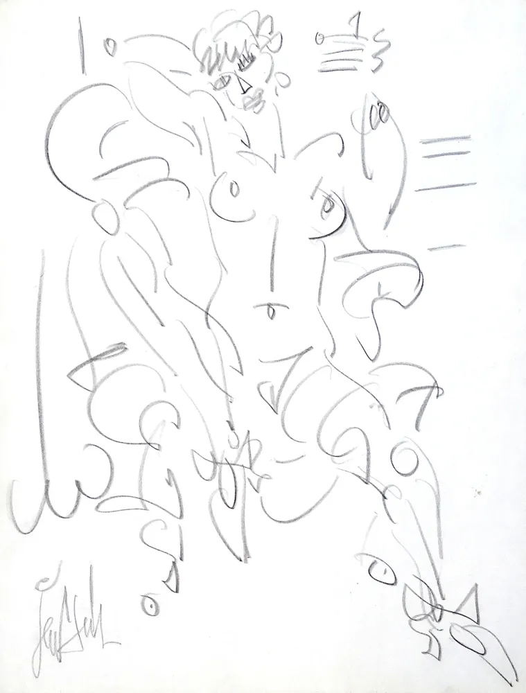 No Technical Paul  - Femme nue assise