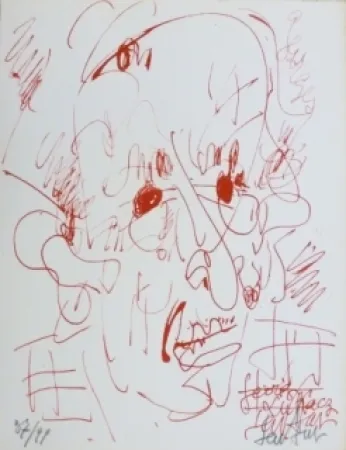 Lithograph Paul  - Georges Lukacz