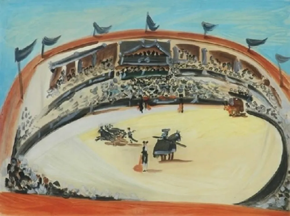 Aquatint Picasso - La Corrida ( The Bullfight)