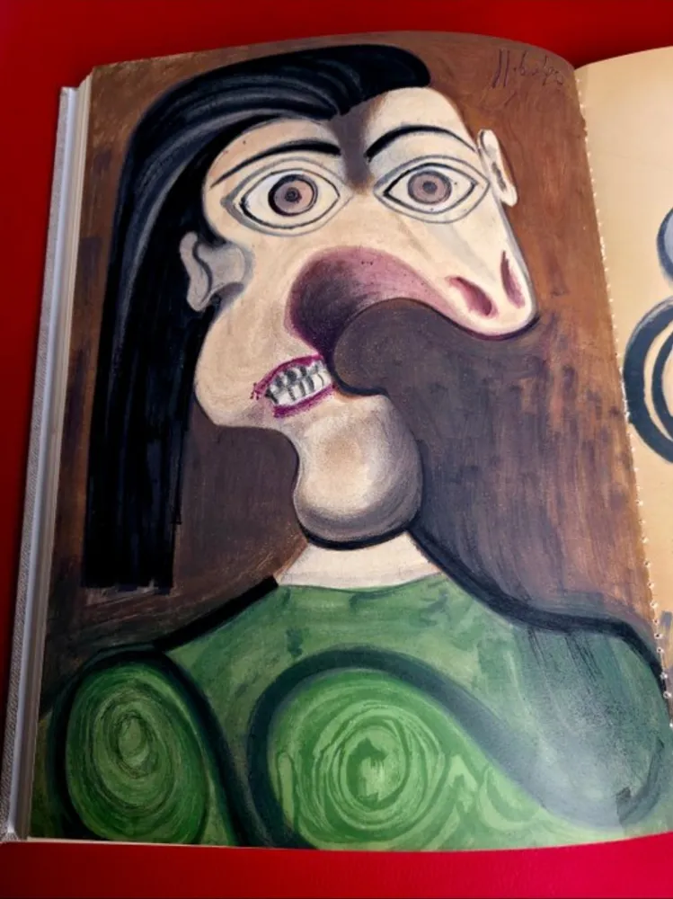 Illustrated Book Picasso - La Guerre et la Paix - Cercle d'Art. Paris. 1954