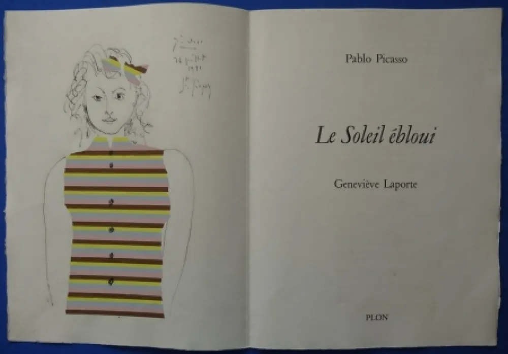Illustrated Book Picasso - Le soleil ebloui