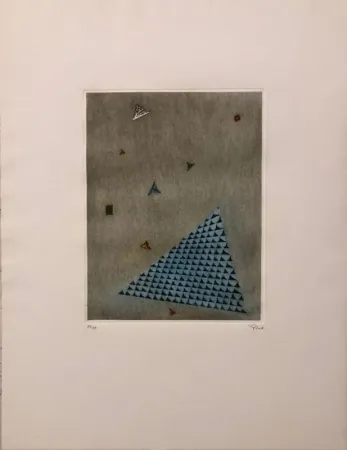 Etching Piza - Arrangement des triangles 
