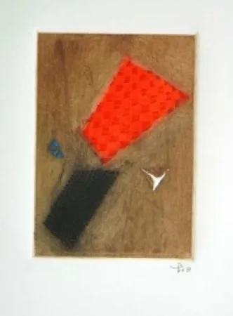 Etching And Aquatint Piza - Flamboyante 