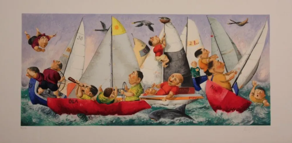 Lithograph Procopio - SENZA TITOLO