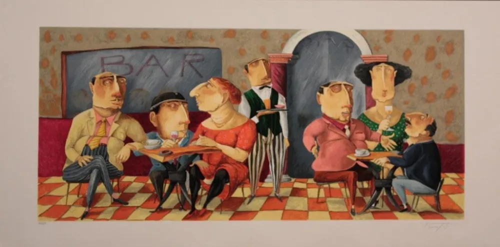 Lithograph Procopio - SENZA TITOLO