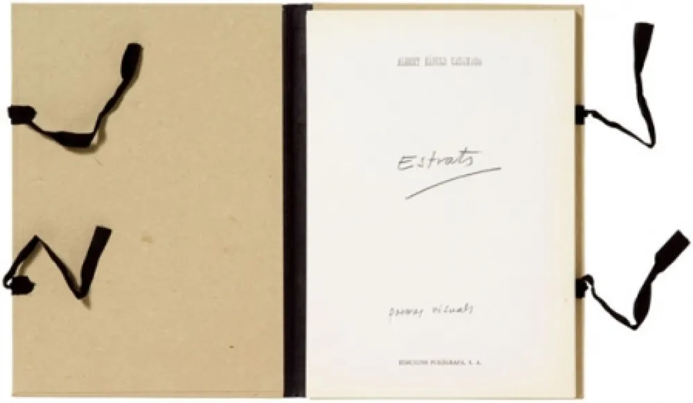 Illustrated Book Ràfols Casamada - Estrats