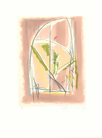 Etching And Aquatint Ràfols Casamada - Terrasses-6