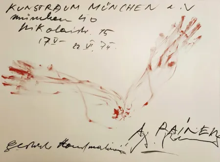 Offset Rainer - Kunstraum München, 1974. 