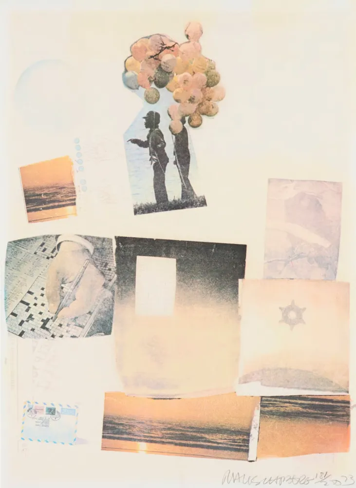Screenprint Rauschenberg - Support