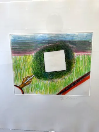 Etching Raveel - Een drang naar volmaaktheid 2004