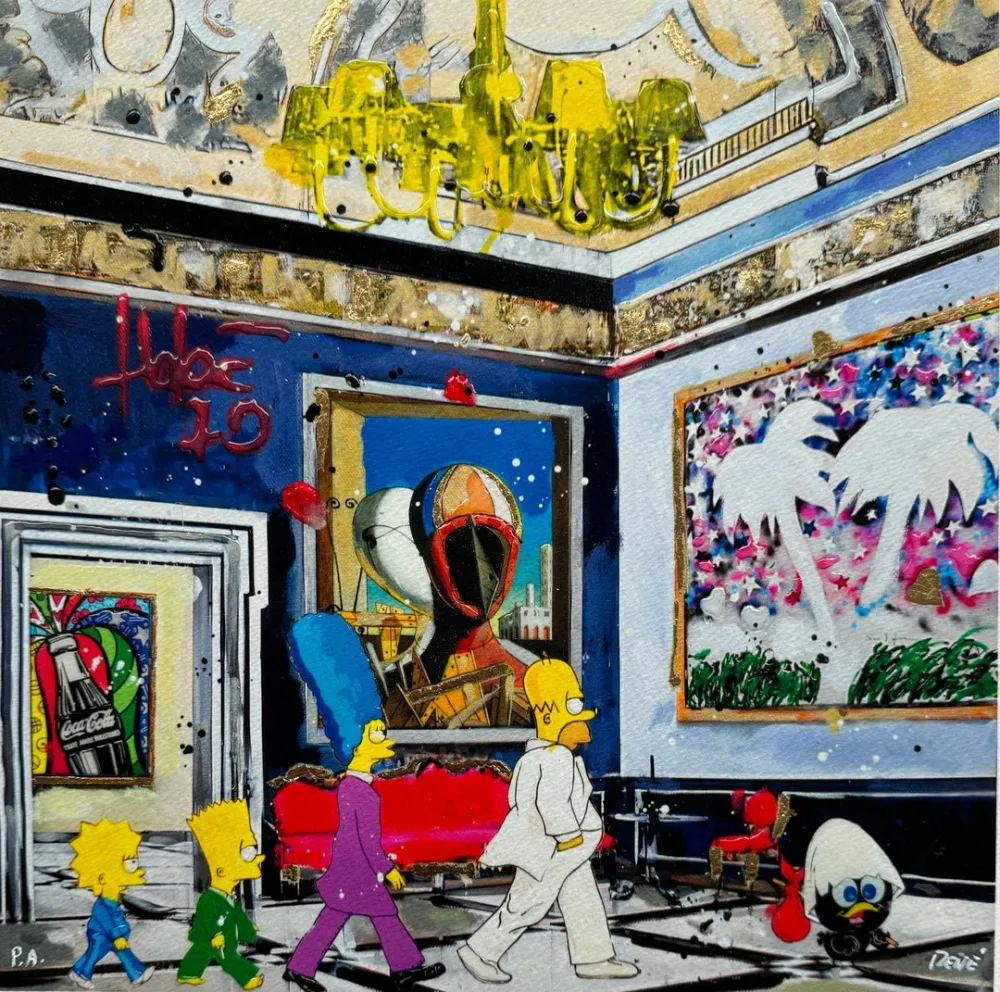 Screenprint Renè - Our family is different 