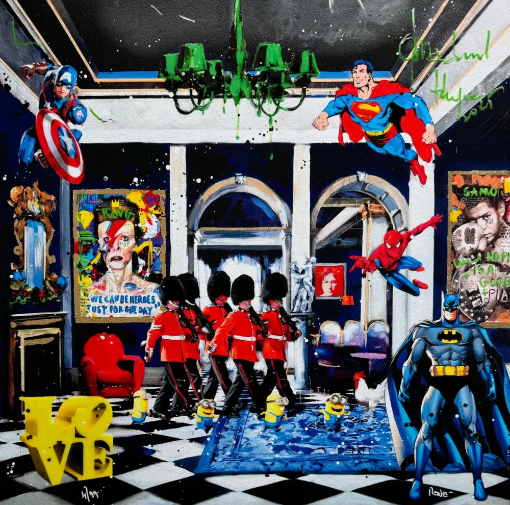 Screenprint Renè - Super fun 