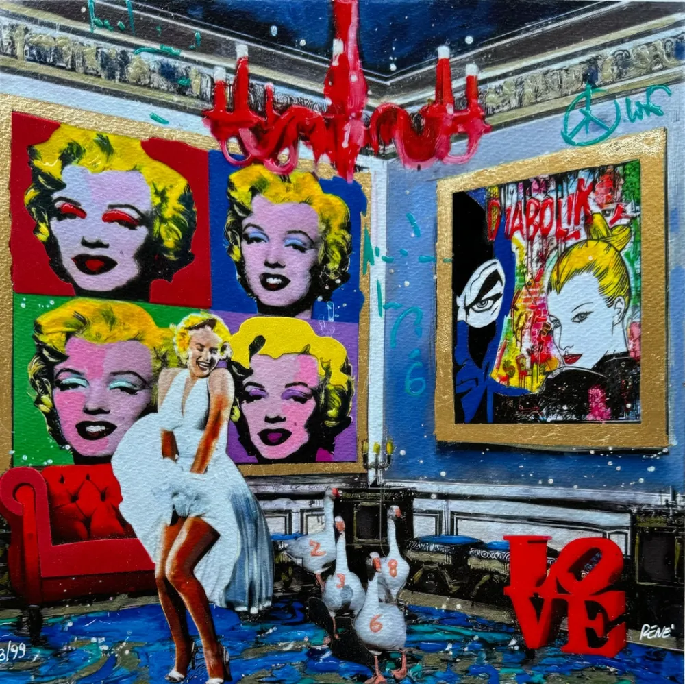 Screenprint Renè - You embarrass me