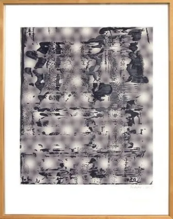 Screenprint Richter - Graphit