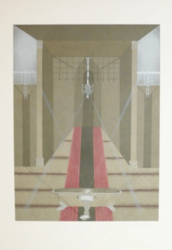 Lithograph Riera - TRIBUT 10