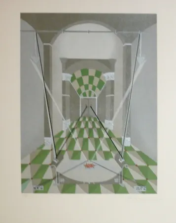 Lithograph Riera - TRIBUT 7