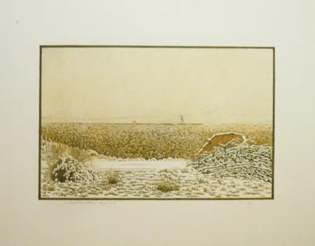 Lithograph Rodrigo - Los largos dias de invierno