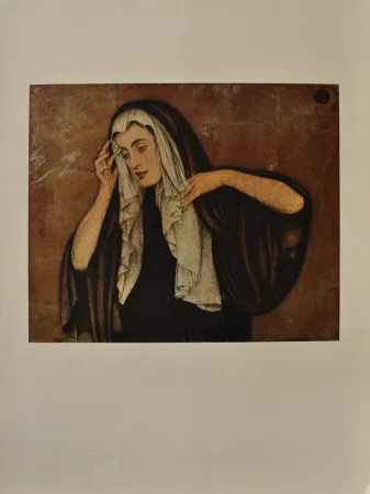 Etching Sauer - La religieuse