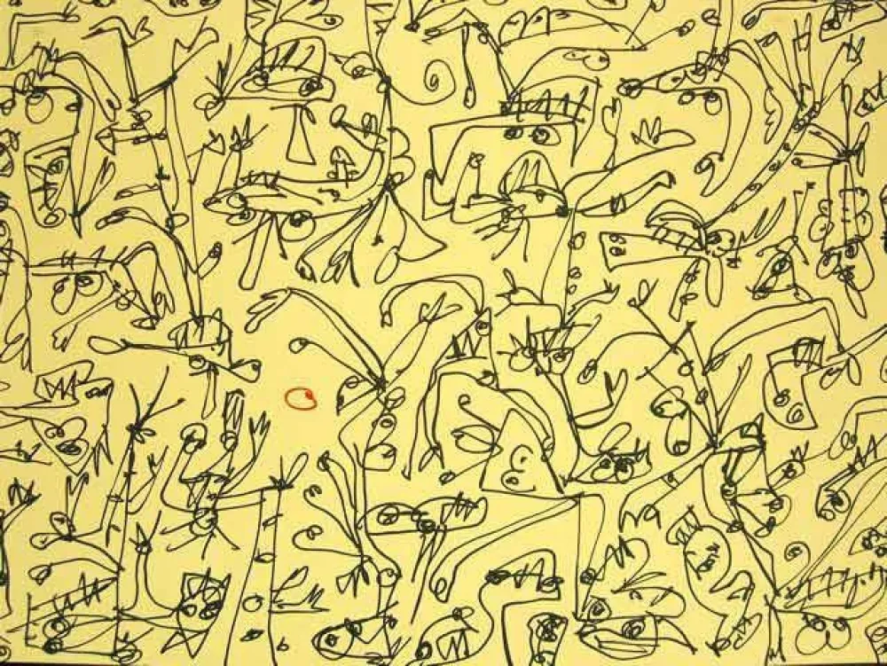 Lithograph Saura - Danse Du Soleil