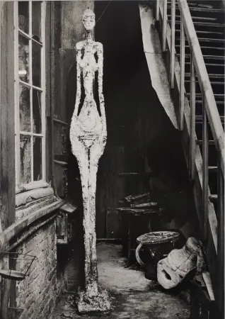 Photography Scheidegger - Alberto Giacometti, Frauen-Skulptur