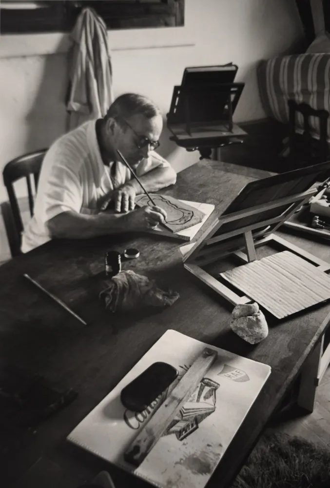 Photography Scheidegger - Joan Miro, um 1954.