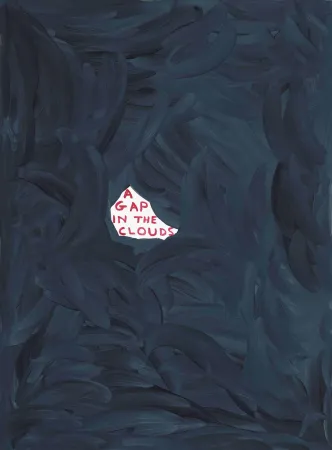 Screenprint Shrigley - A Gap In The Clouds