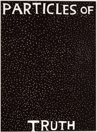 Linocut Shrigley - Particles of Truth