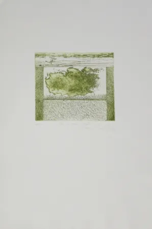 Etching And Aquatint Siegert - Landschaft