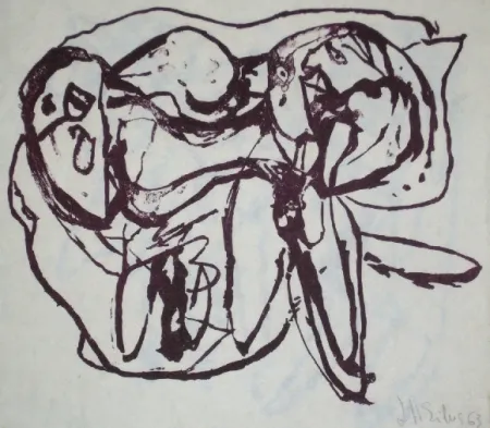 Lithograph Silva - Sans titre 15