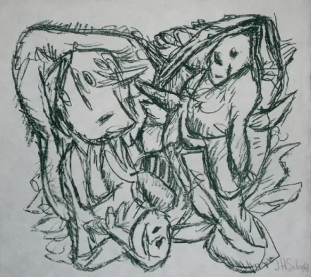 Lithograph Silva - Sans titre 16