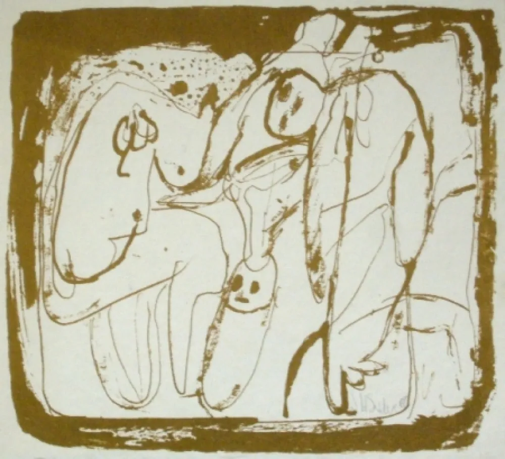 Lithograph Silva - Sans titre 5
