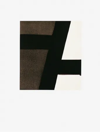 Lithograph Soulages - Lithographie n° 21