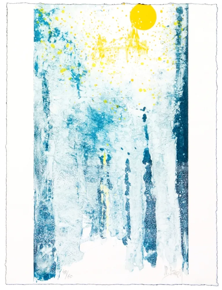 Lithograph Stholl - Le petit poucet 1