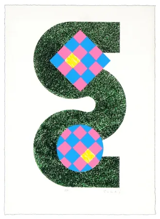 Lithograph Sugai - Sans titre 