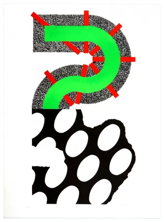 Lithograph Sugai - Sans titre