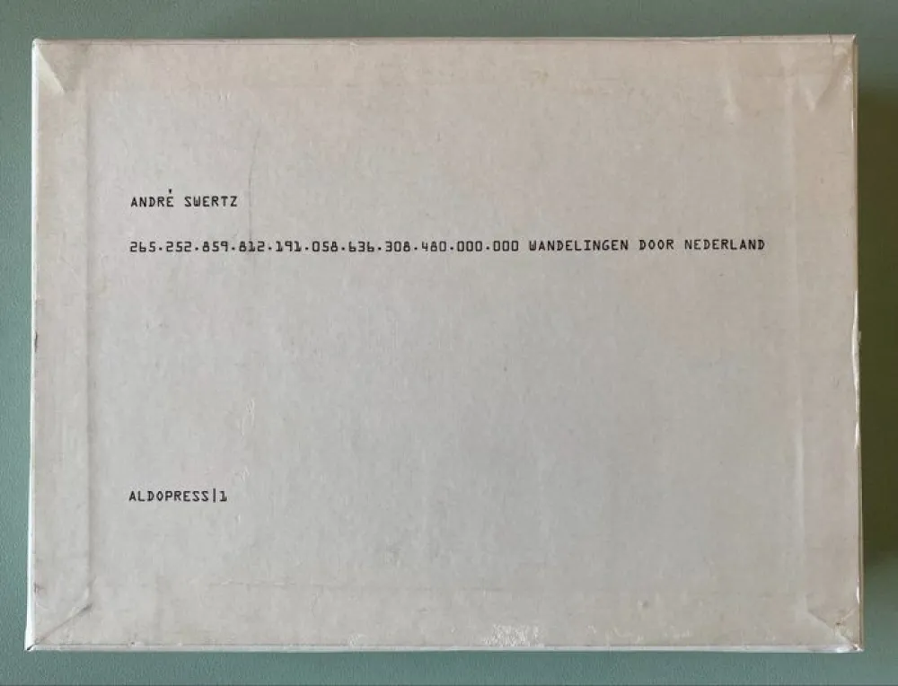 No Technical Swertz - 265.252.859.812.191.058.636.308.480.000.000 wandelingen door nederland / Walks in the Netherlands