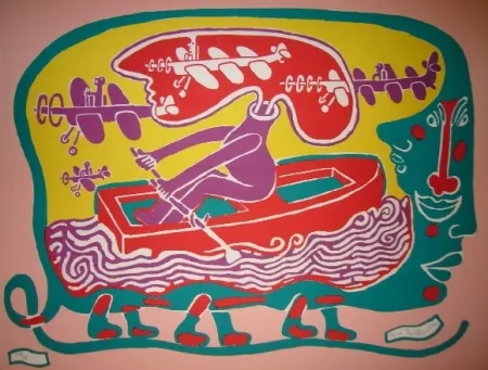 Lithograph Taillandier - Taillandier land