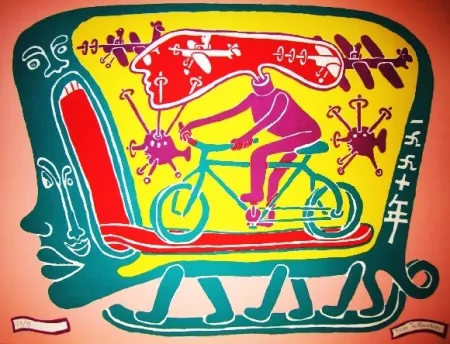 Lithograph Taillandier - Taillandier land