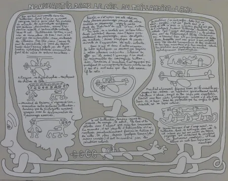 Lithograph Taillandier - Taillandier Land