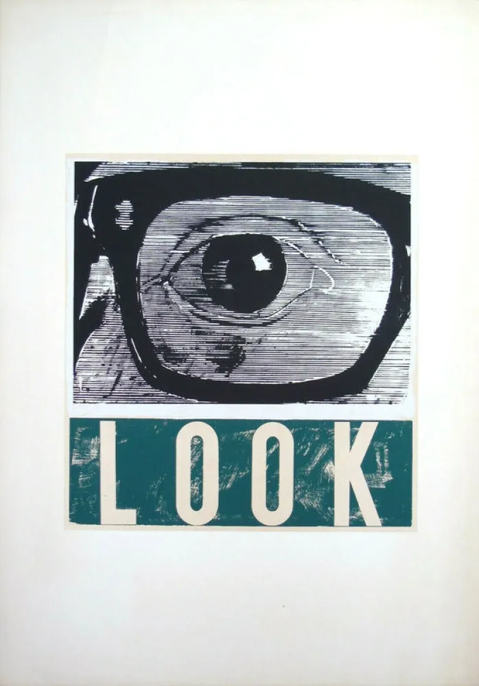 Screenprint Tilson - Look