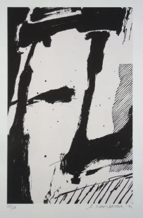 Screenprint Titus Carmel - Cairn