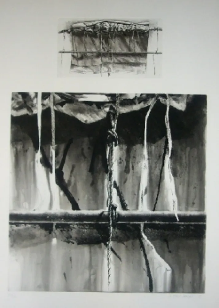 Aquatint Titus Carmel - Narwa 3